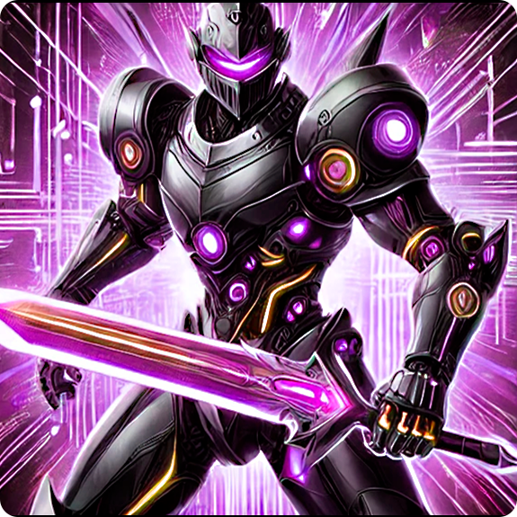 Cyberblade Paladin, o Cavaleiro Digital